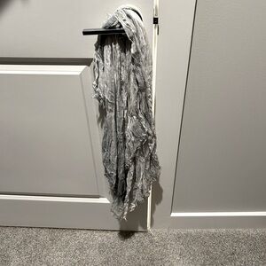 Gray scarf
